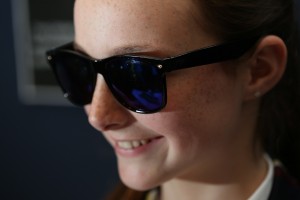 Photoglas' photosensitive epilepsy gasses that help people with epilepsy to monitor their surroundings. Inbuilt with tech that gives directions to onlookers when the wearer is having a fit